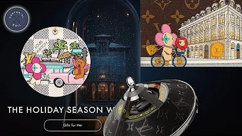 Louis Vuitton Holiday 2022 Virtual Window Shopping: Holiday Animations, etc.