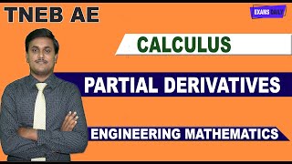 TNEB AE Engineering Maths : Calculus - Partial Derivatives | TNEB AE Exam Preparation
