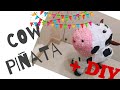 Cow piñata, How to make a  / DIY cow piñata