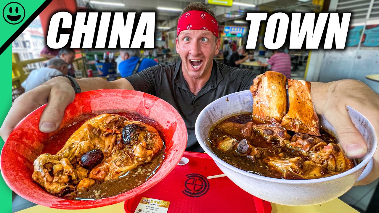 Exotic Asian Meats!! Singapore’s Extreme China Town Menu!!