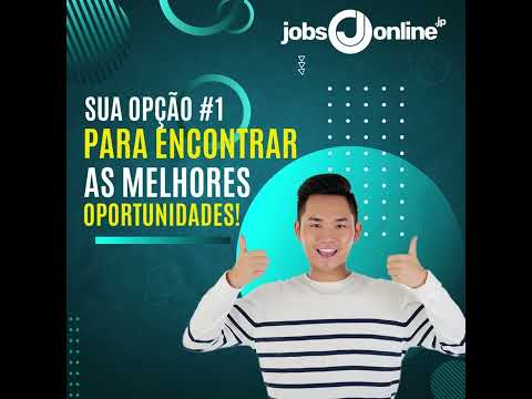 EMPREGOS no Japão JobsOnline - Formulário de Cadastro