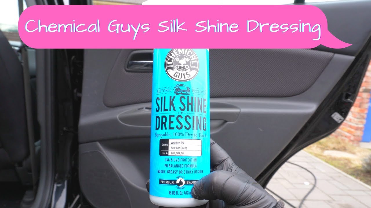 chemical guys silk shine sprayable dressing Chemical Guys Silk Shine Sprayable Dressing with Weather-Tek Protectant 16 oz