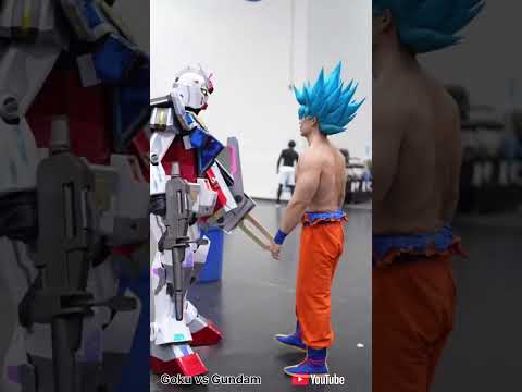 Goku vs gundam  @BattlegroundsMobile_IN #bgmi #pubgmobile #goku #shorts #viral