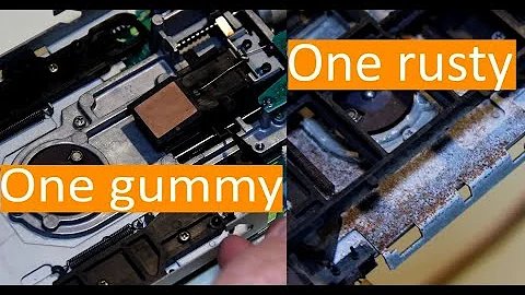 eBay Broken Amiga Drive Lot Part 2: Two broken Chinon FB-354