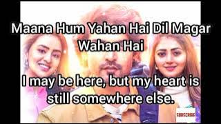 Kuch Baatein Lyrics With English Translation | Jubin Nautiyal, Payal Dev | Latest Hindi Song 2022