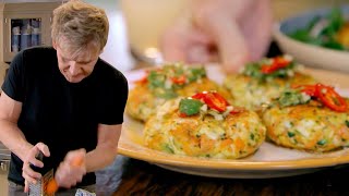 Gordon Ramsay's Vegetarian Herb Cakes