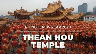 Lion Dance before pandemic period at Thean Hou Temple | Chinese New Year 2020 in Kuala Lumpur