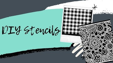 How to create your own stencils at home
