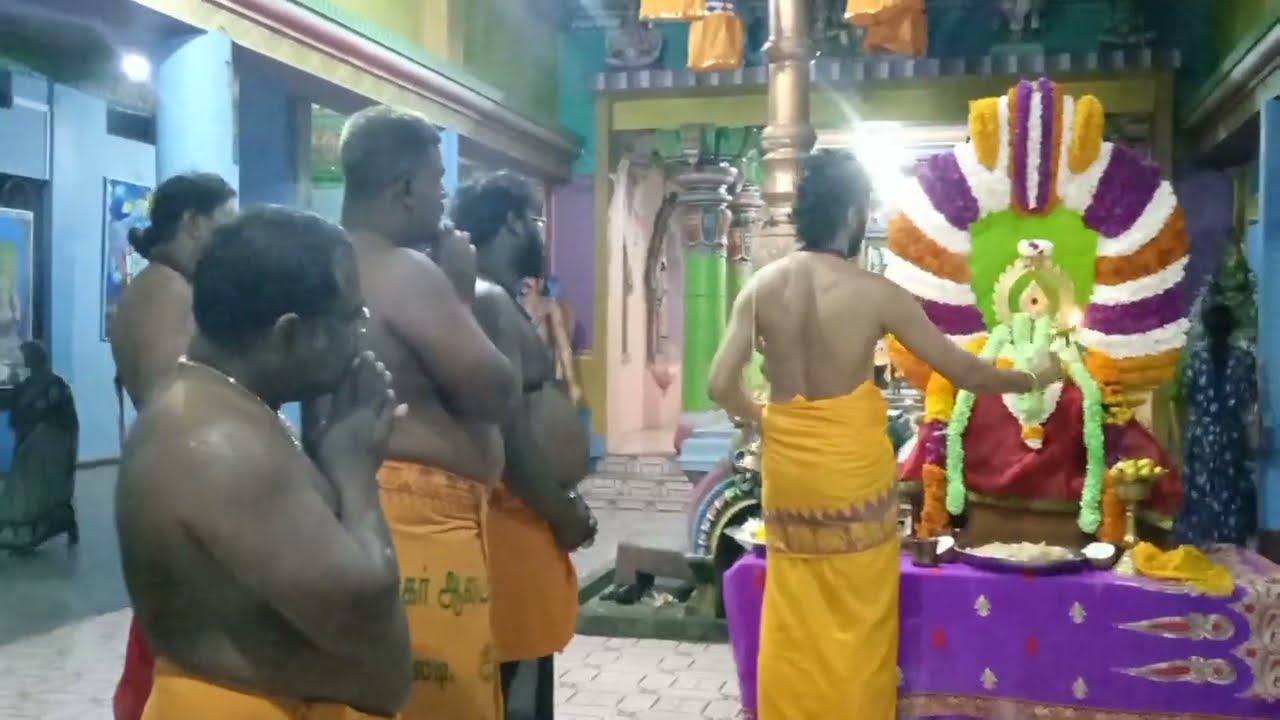 கொடுவாமடு செங்கலடி ஸ்ரீ காளிகாமடு கற்பக விநாயகர்ஆலய வருடாந்த உற்சவ ஊர்வலத்தின் பொழுது மாலை08-08-2025