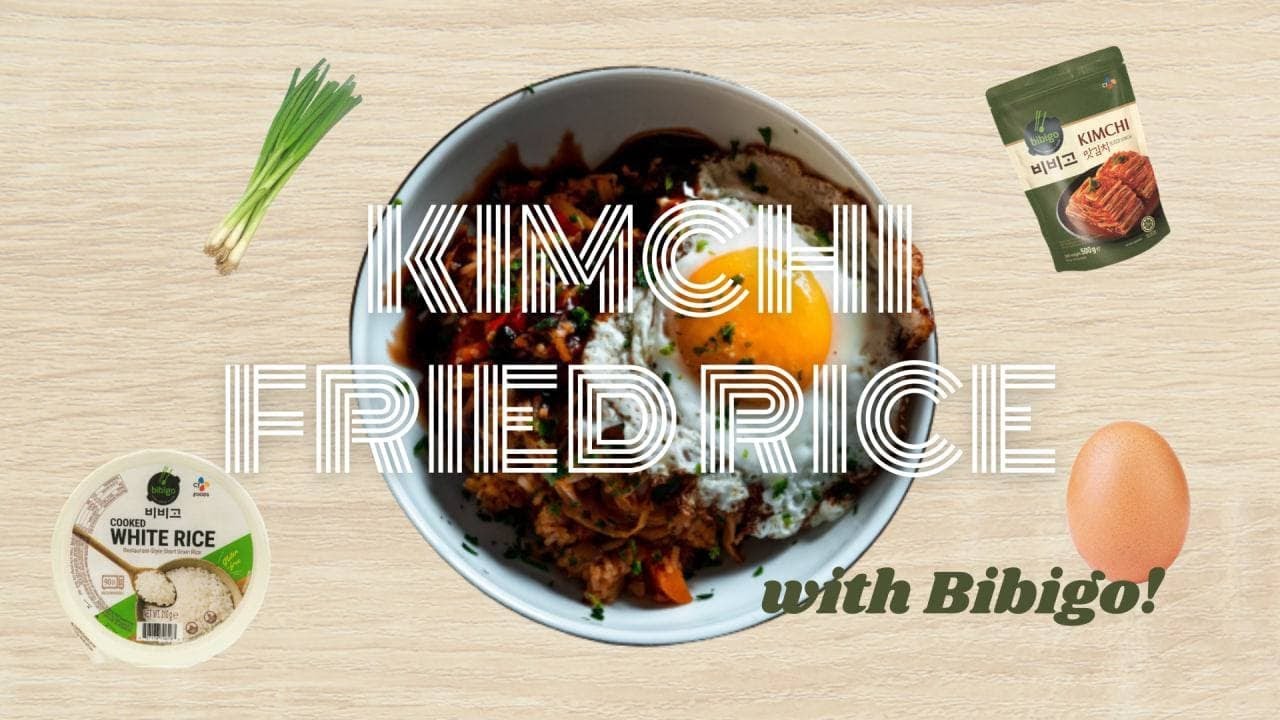 Quick & Easy Kimchi Fried Rice Recipe Bibigo YouTube