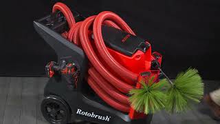 Rotobrush BRUSHBEAST DR Air Duct Cleaning Equipment Training Video for Contractors