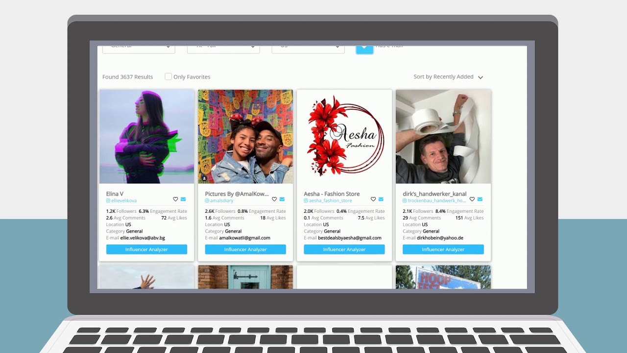 SocialVex - Influencer Discover, Analysis and Audience Tools