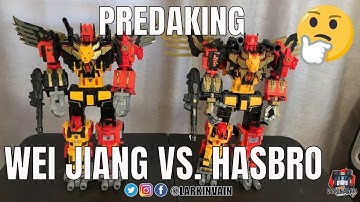 Weijiang Predaking vs  POTP Predaking Comparison
