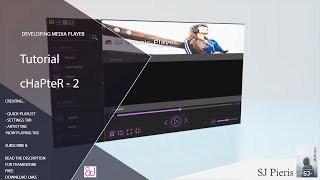 Developing Spotify Modern, Advanced Media Player | Bunifu UI - Part-2 screenshot 5
