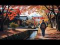 Golden Autumn in a Traditional Japanese Village | 4K Slow Documentary Walk