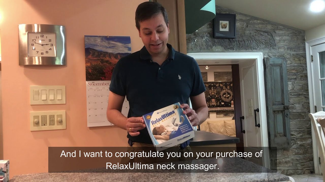 How To Use RelaxUltima Neck Massager
