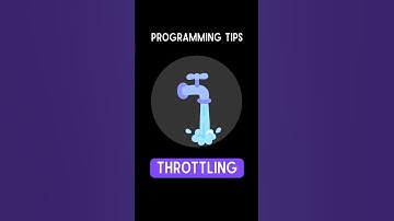 Throttling Simple Explained #programming #coding #softwaredevelopment