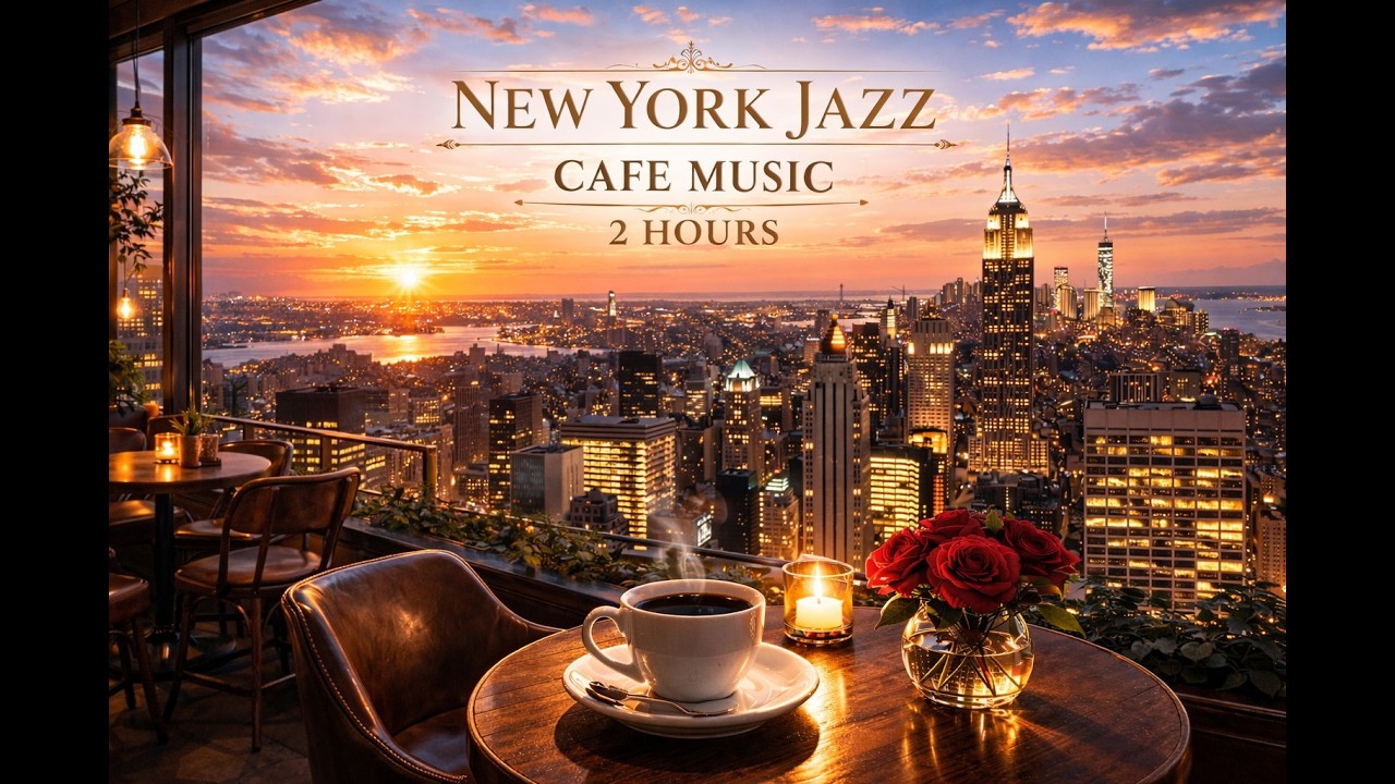 2 Hours of New York Calm Jazz Café Music for Study, Work, and Deep Focus – Vol.11