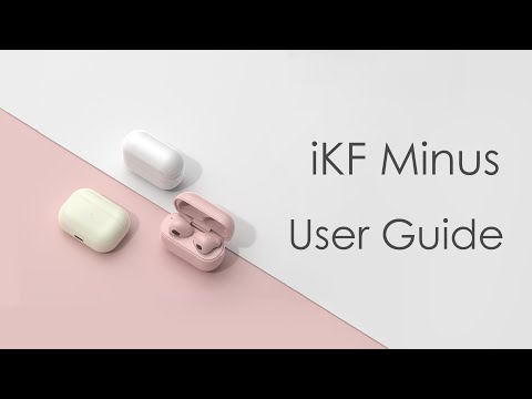 How to use iKF Minus Bluetooth wireless earbuds