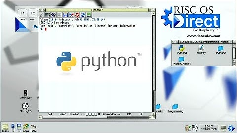 Configure RISC OS and install Python from scratch.