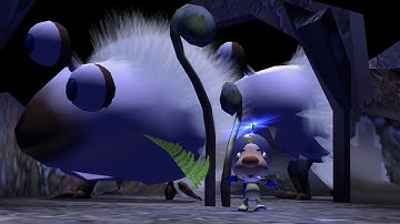 Pikmin 2 Custom Cave - Blue Bathroom by AntAgonnizer