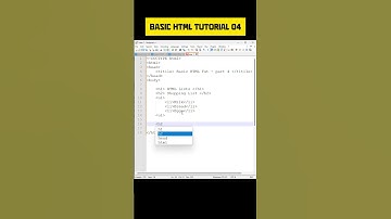HTML Lists in 60 Seconds — Unordered & Ordered List Tutorial (Without Voice) — Beginner Friendly!