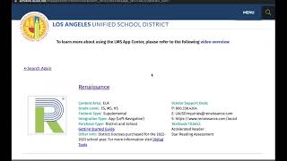 LMS App Support for Renaissance screenshot 3