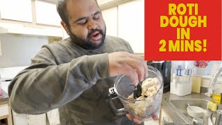 MAKE ROTI DOUGH IN 2 MINUTES WITH THIS