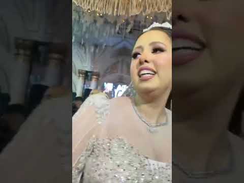 شاهد فرحة ابنة سميرة الدغيدي بزفافها