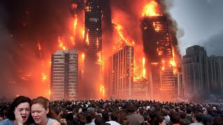 Entire Buildings Engulfed As China Fire Spreads Out Of Control