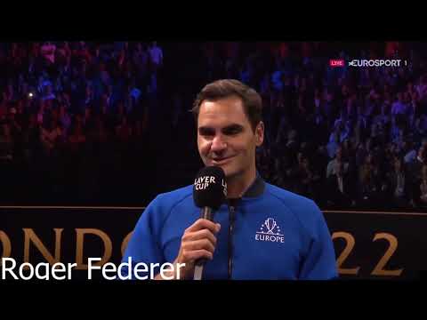 Roger Federer Retirement Ceremony