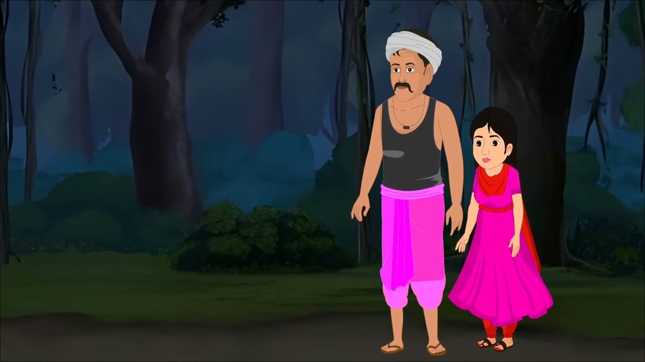 बच्चा चोर कालिया और गंधोडी चुड़ैल Hindi Moral Story Full Video 