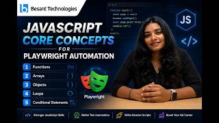 JavaScript Core Concepts for Playwright Automation  | Besant Technologies
