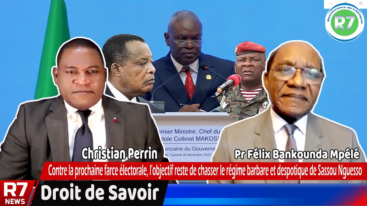 Contre la prochaine farce électorale, l'objectif reste de chasser le régime barbare de Sassou Ng.