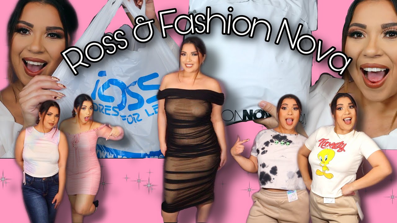 ROSS & FASHION NOVA Haul | Vegas Trip Ready ✨