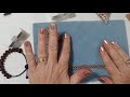 How To Bead Weave RAW (right angle weave) Leather Wrap Bracelet