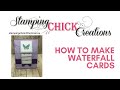 How to make waterfall cards   sd 480p