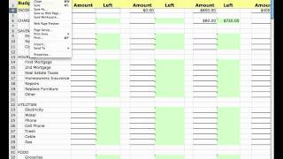 FPU Form 7 Allocated Spending Plan