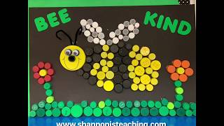 Lid Murals and Crafts
Creative ways to use lids by author and teacher, Shannon Anderson Lid Murals and Crafts