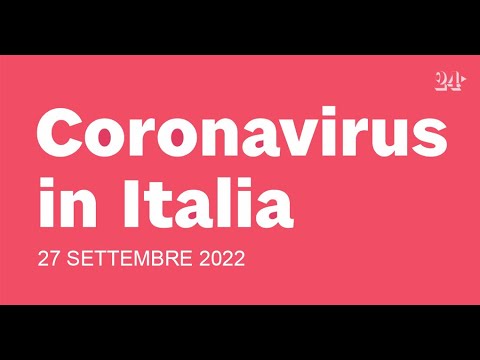 Coronavirus: bollettino del 27 settembre 2022