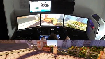 Bioshock Infinite Eyefinity Gameplay (Tri Triple Screen) - First Mission - Intro To Game