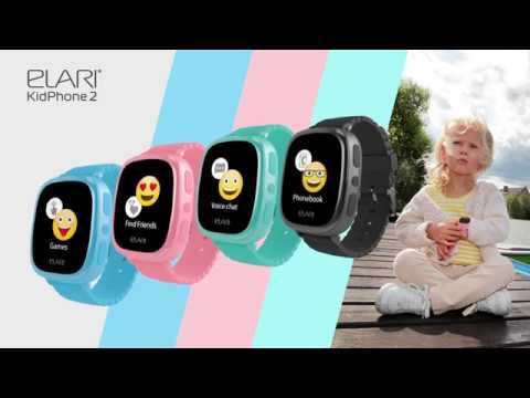 Reloj Inteligente Niño y Niña GPS Localizador y Llamadas Bidireccionales –  ELARI KidPhone 2 (Azul) – Shopavia