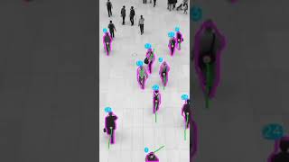 Object Segmentation Using Bounding Boxes with Object tracking #computervision #yolov8