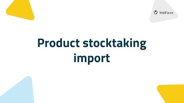 YetiForce CRM | Product stocktaking import - Tutorial