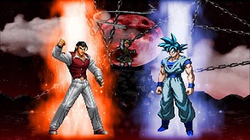[KOF vs DBZ] Robert Keyser vs Goku LV 8