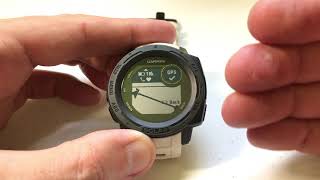 Garmin Instinct - Auto Zoom on Map