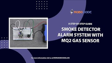DIY Smoke Detector Alarm System with MQ2 Gas Sensor