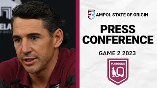 State of Origin II, 2023 | QLD Maroons Press Conference | NRL