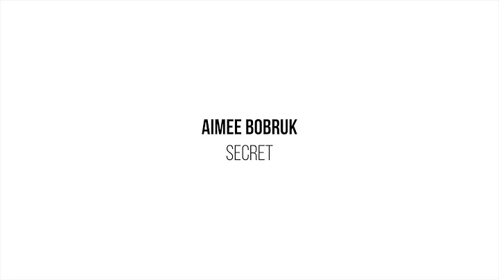 SEAMLESS : Aimee Bobruk : Secret