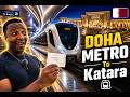 Doha Metro Ride to Katara Cultural Village 🇶🇦 | Qatar Travel Guide 2026